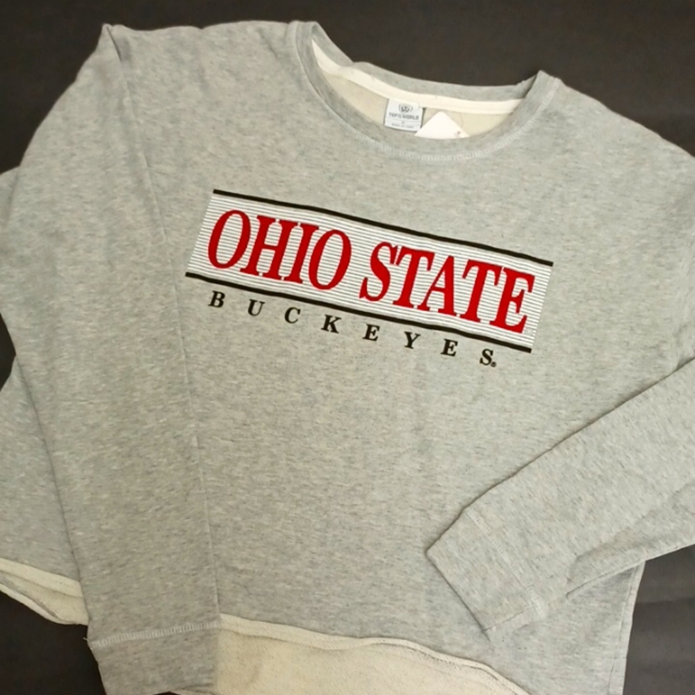 NWT Ohio State Buckeyes women's crew sweatshirt